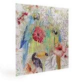 Nicolette Mayer Jungle Love Citron 36 x 36 Inch Acrylic Art